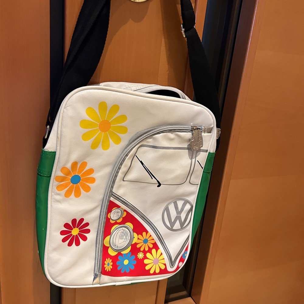 Multicolor Retro Shoulder Bag